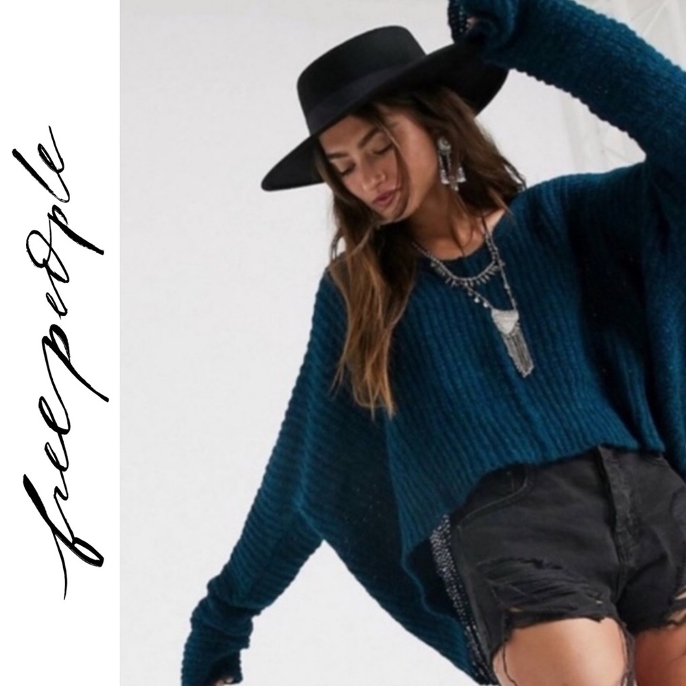 Free People Moonbeam V-neck Sweater